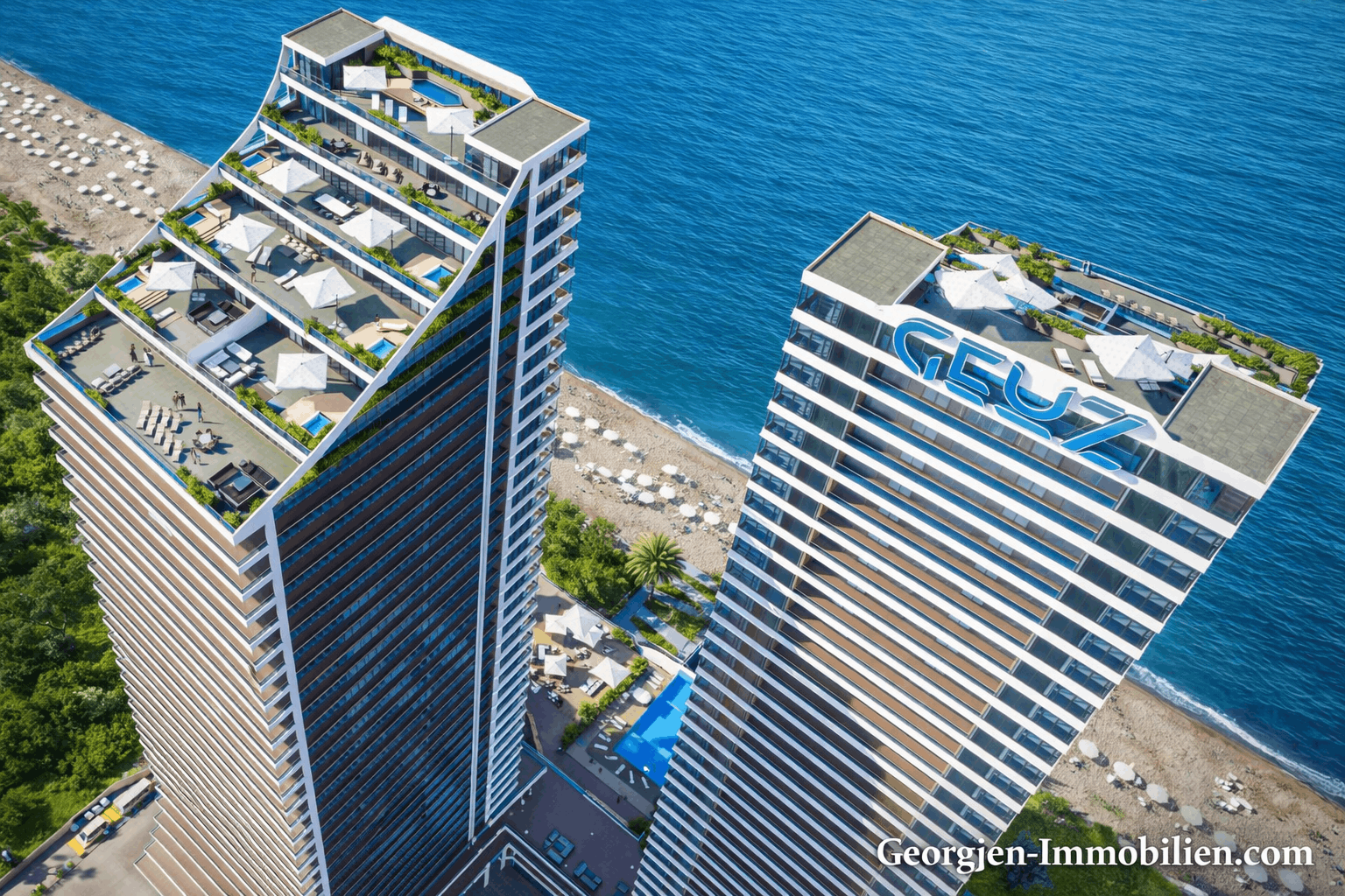 Geuz Towers Batumi Georgien Investment Geuz Towers Batumi Georgien Investment