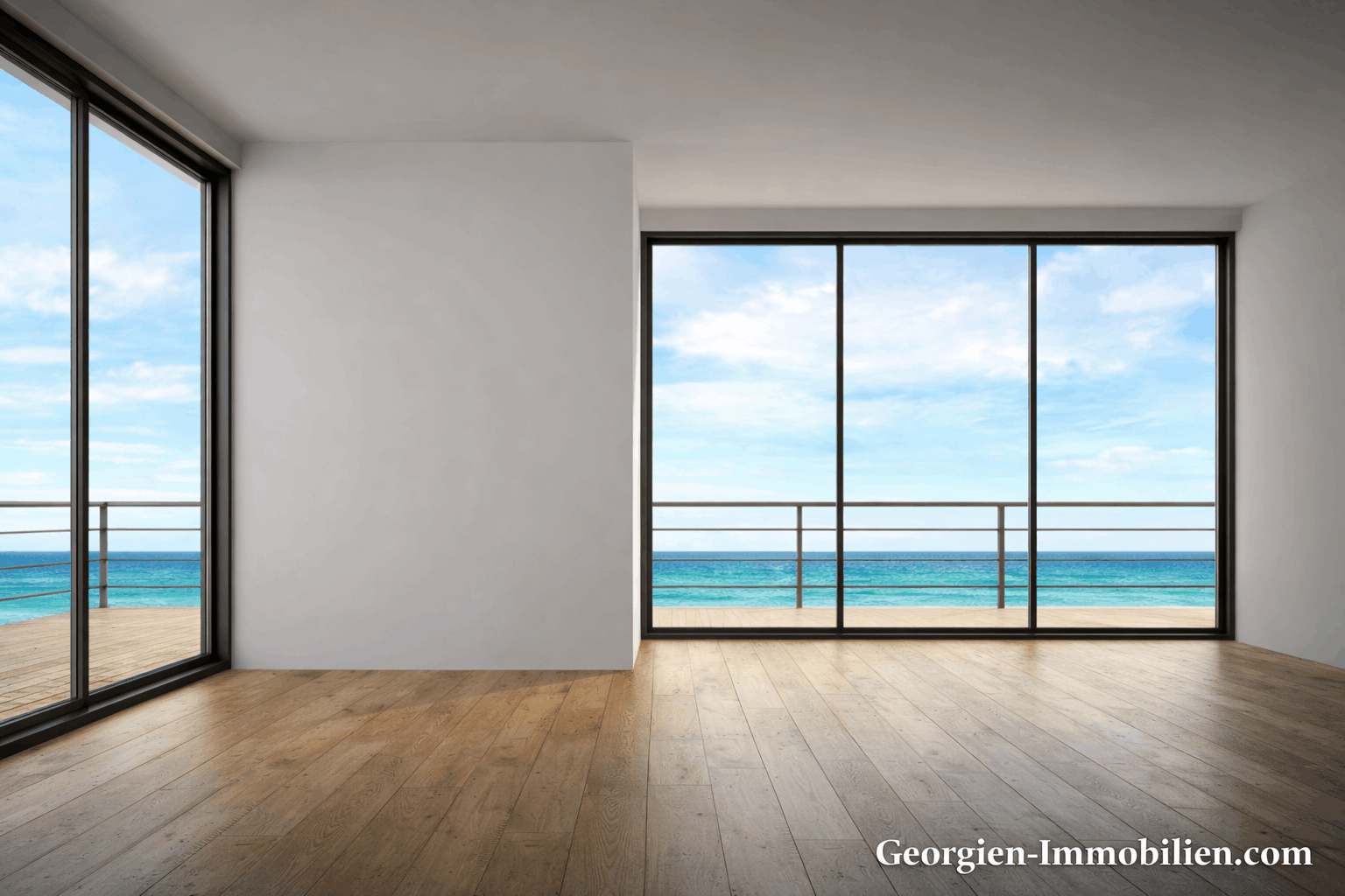 Moderne Strandwohnung mit Meerblick - GEUZ Towers Batumi Georgien