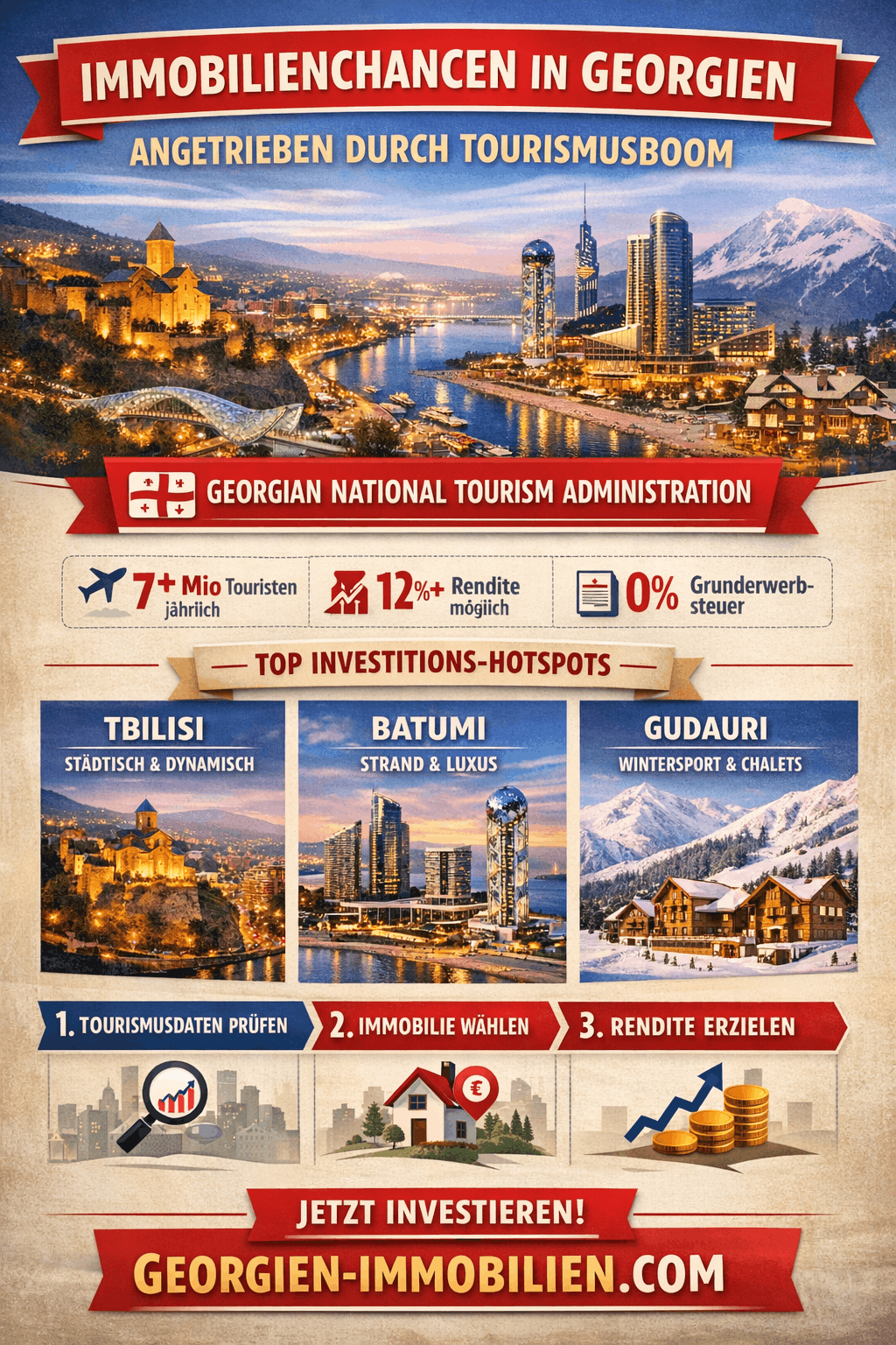 Georgian National Tourism Administration (GNTA) Infografik Georgian National Tourism Administration (GNTA) Infografik