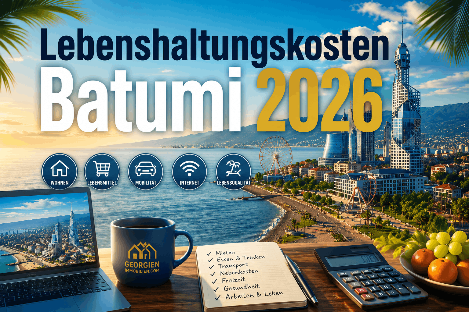 Lebenshaltungskosten Batumi 2026 Lebenshaltungskosten Batumi 2026