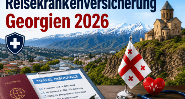Reisekrankenversicherung Georgien 2026