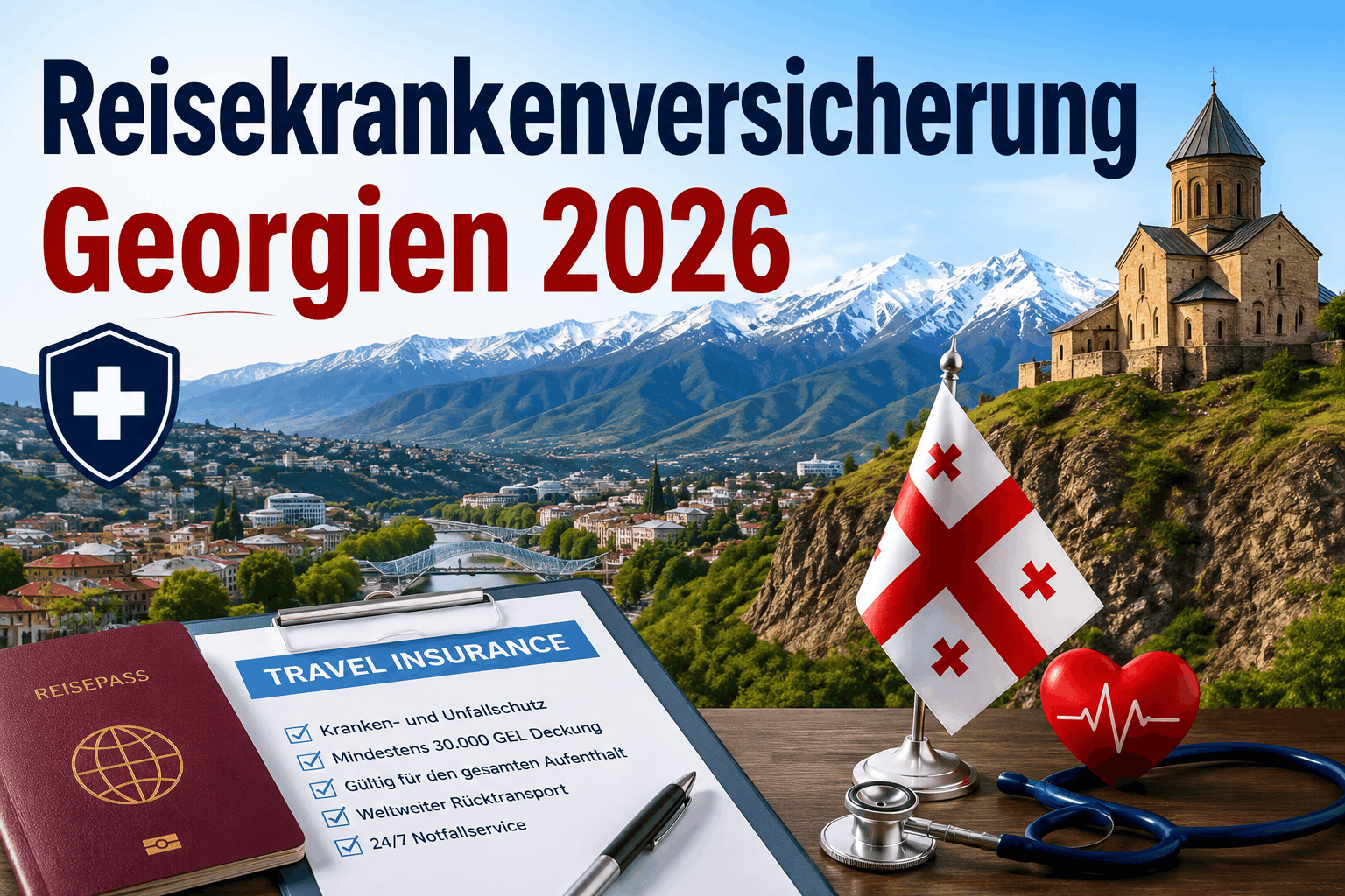 Reisekrankenversicherung Georgien 2026 Reisekrankenversicherung Georgien 2026