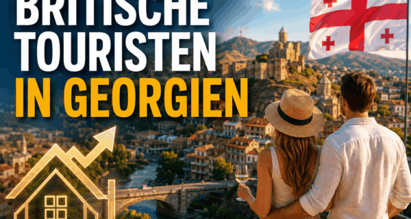 Britische Touristen in Georgien