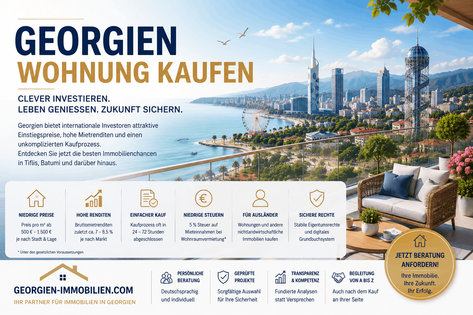 Georgien Wohnung kaufen Georgien Wohnung kaufen