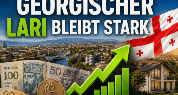 Georgischer Lari bleibt stark