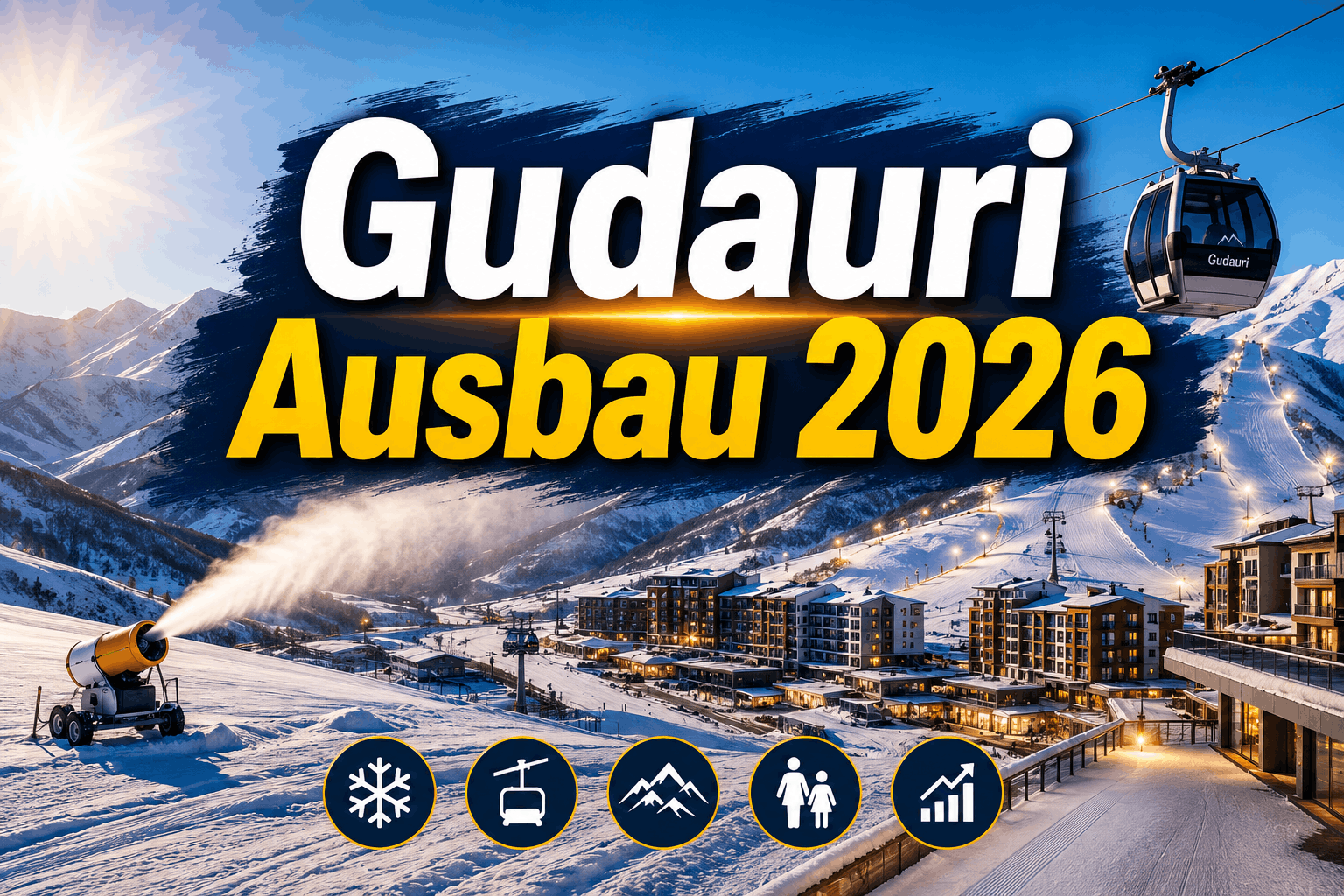 Gudauri Ausbau 2026 Gudauri Ausbau 2026