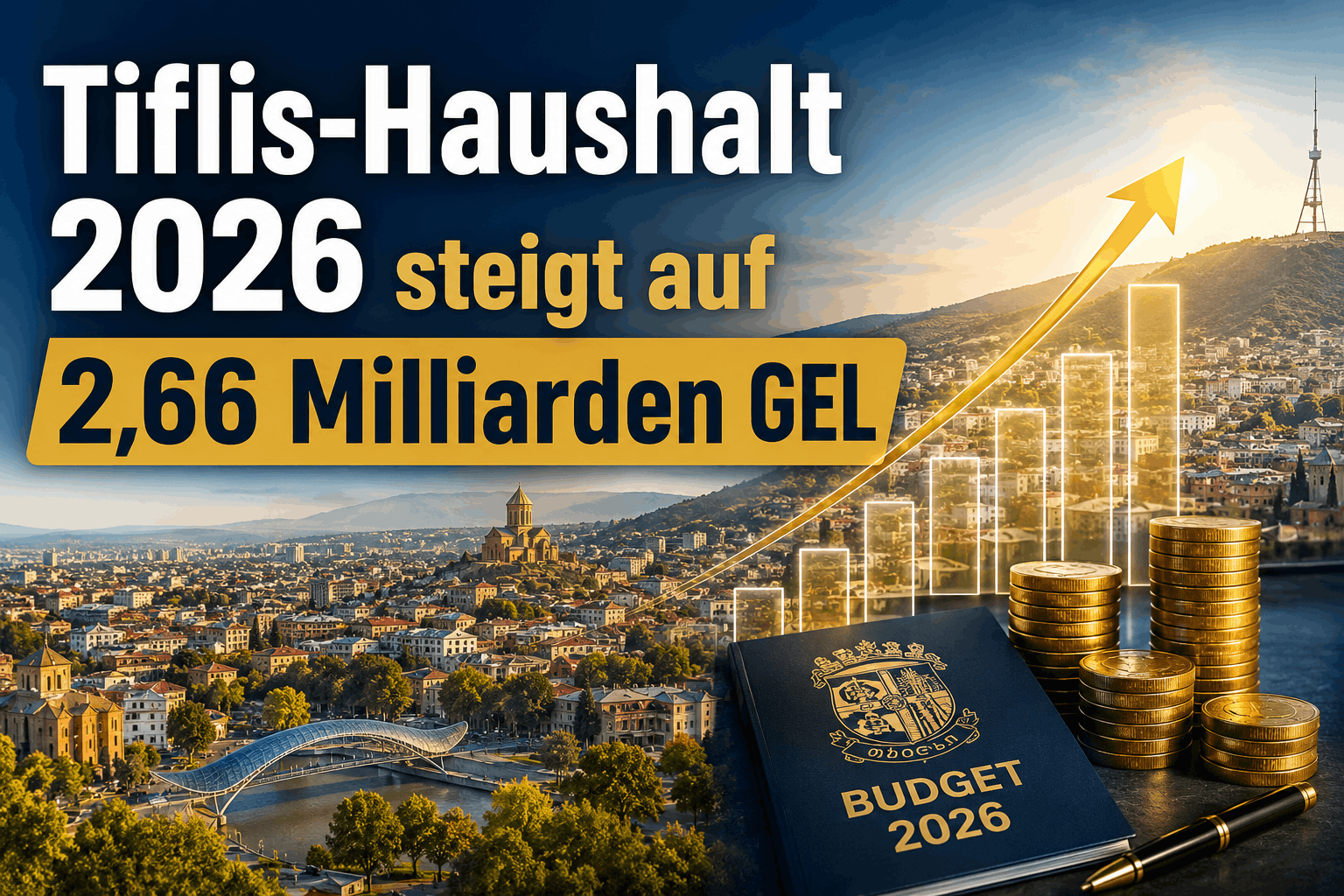 Tiflis-Haushalt 2026 steigt Tiflis-Haushalt 2026 steigt